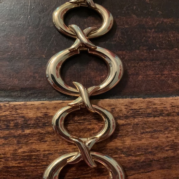 Monet oval link bracelet